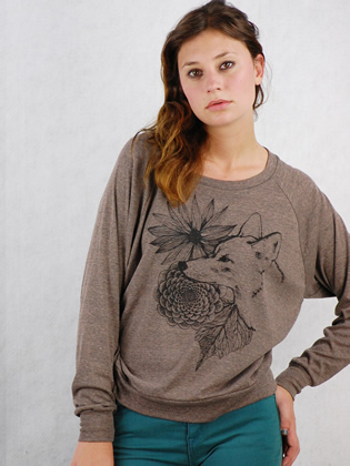 Supermaggie Coyote Coffee Tri Blend Pullover 3 315x420