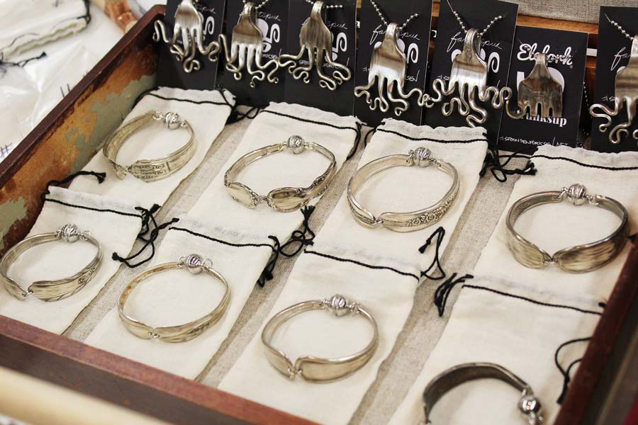 Upcycled silverware jewelry / bracelets / Spoonsen Forksen