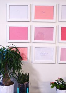 How to Make Inexpensive Art - Bright Pink Pop Art