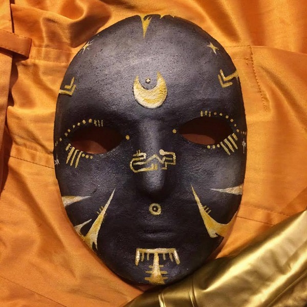 "Muni, Magi, Mana" Handmade mask 2016