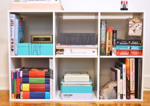 Stylish Bookshelf Home Decor DIY Dust Jacket Pop Shop America
