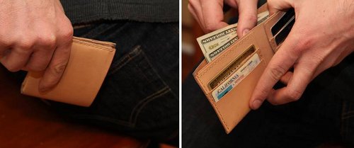 how to make a leather wallet