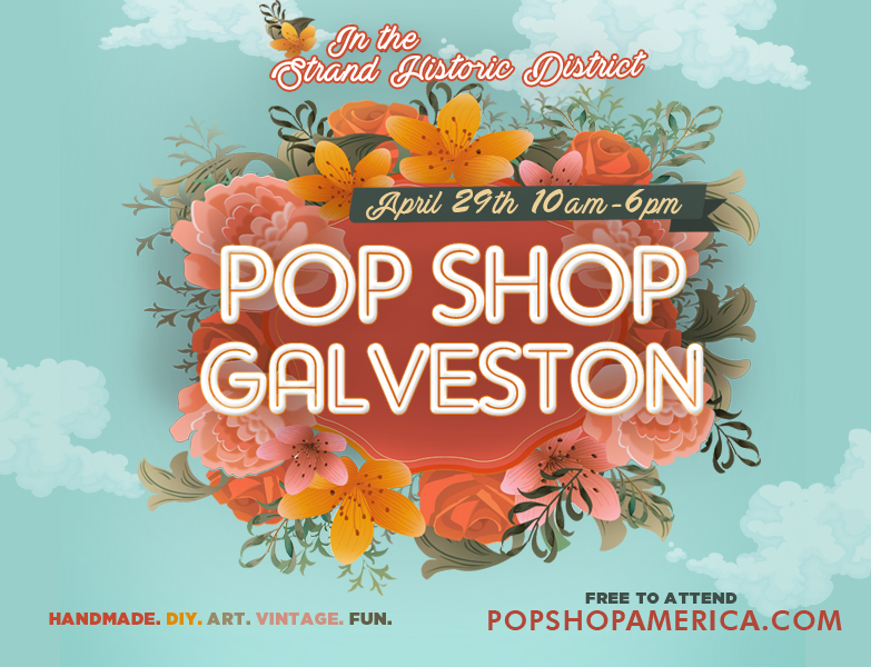 pop shop galveston 2017 handmade craft fair galveston tx