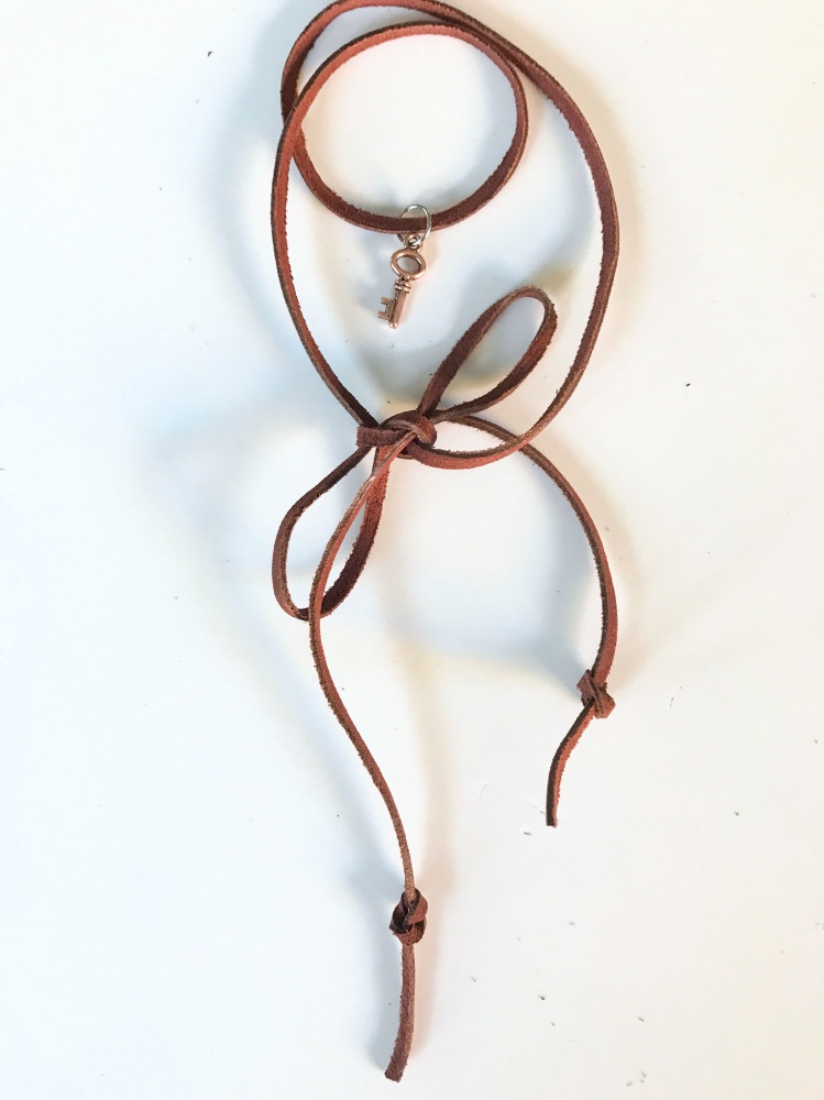 how to make a brown leather necklace pop shop america