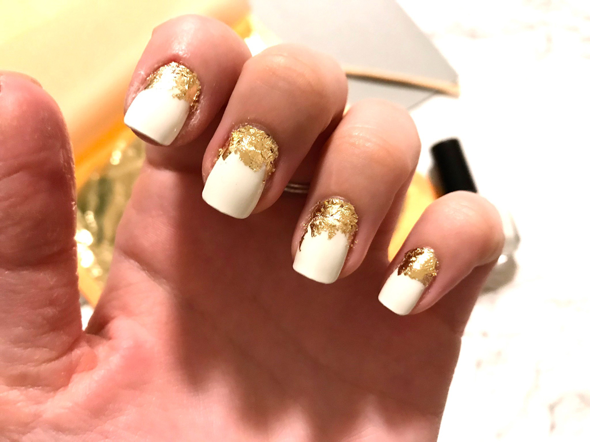 Gold Leaf Manicure