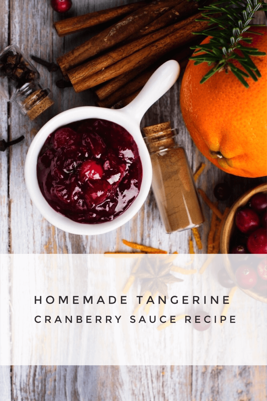 homemade tangerine cranberry sauce recipe pop shop america
