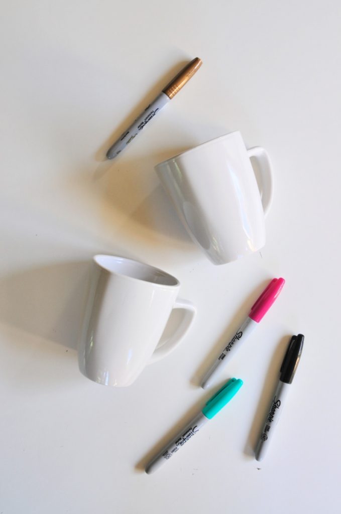 supplies to make sharpie coffee mugs pop shop america