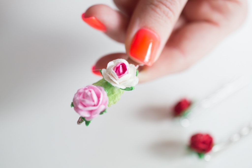 flowers hair clips diy tutorial pop shop america
