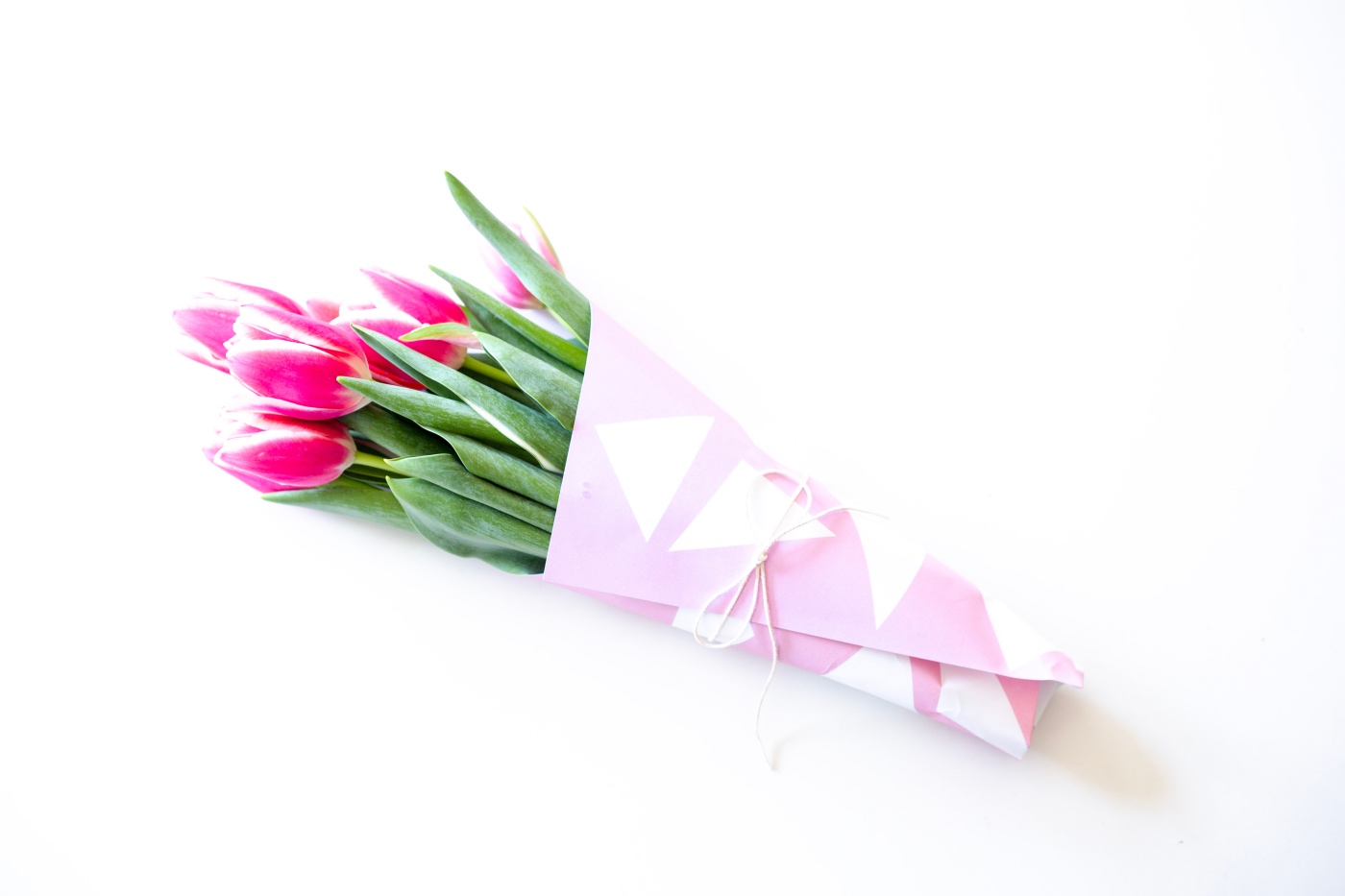 free printable flower bouquet paper gift wrap