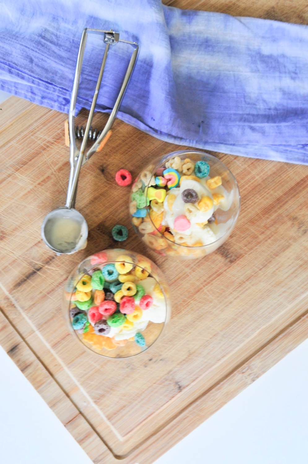 breakfast cereal frozen yogurt parfaits recipe pop shop america