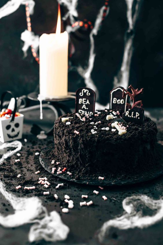 death by chocolate halloween cake