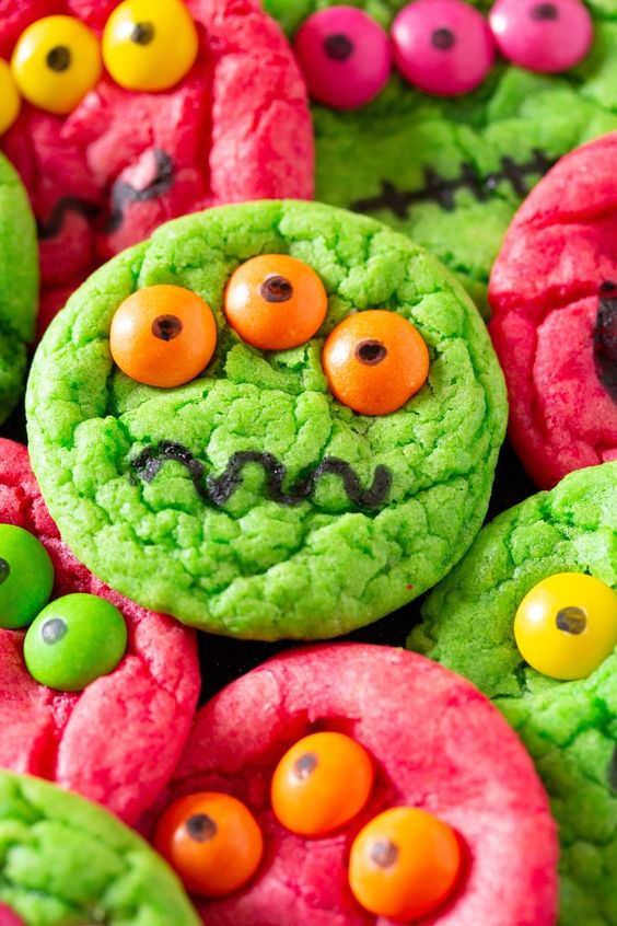 easy monster cookies i knead to bake