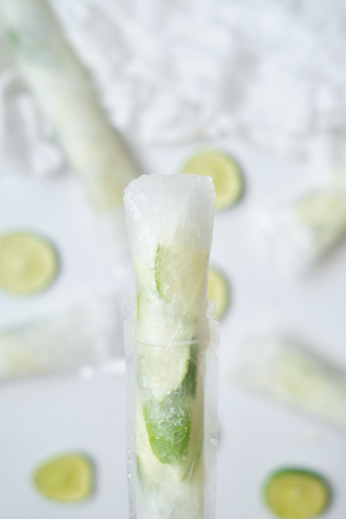 finished frozen gin and tonic popsicles recipe