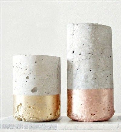 Make Your Own Concrete Vases | DIY Concrete Planters and Vases