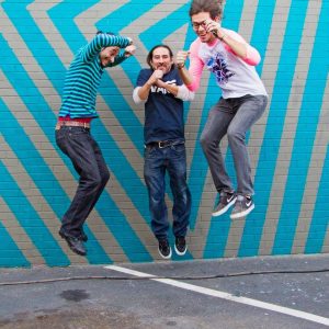 Jump! Yamin Cepedes, Guerra Studios, Awre at Mini Pops | Mural at Pavement Clothing Montrose | Mural by Skeez181 | Mini Pops is a Monthly Art Market