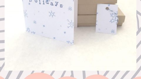 Free Snowflake Holiday Printable