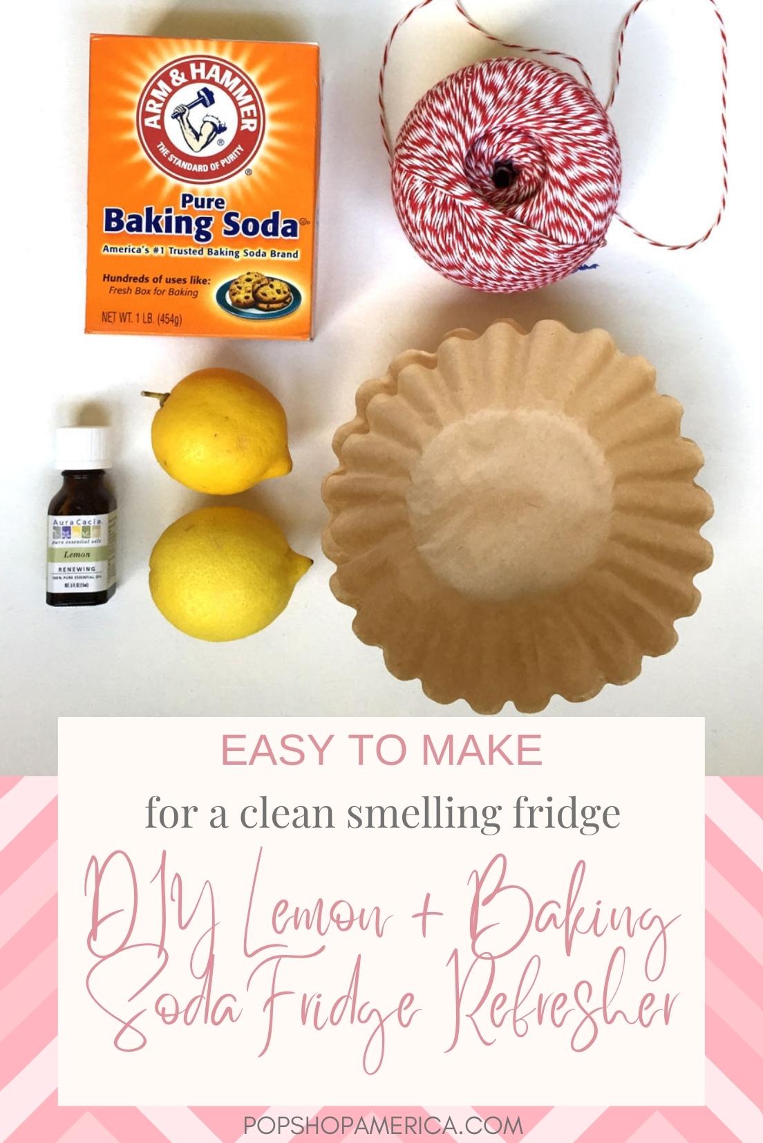 DIY Fridge Refresher Get a Clean Smelling Fridge Make Baking Soda