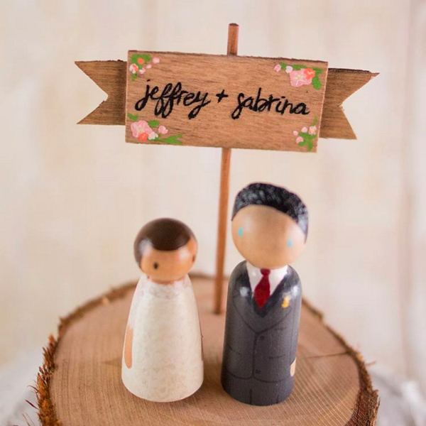 Love Birds Goods Handmade Wedding Cake Toppers | Shop Handmade Wedding on Etsy