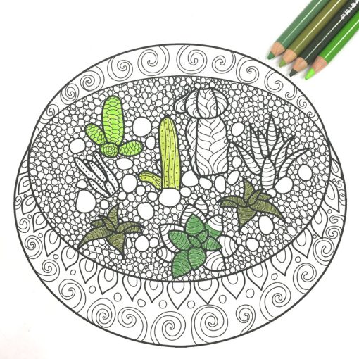 partially-colored-terrarium-free-printable-adult-coloring-page