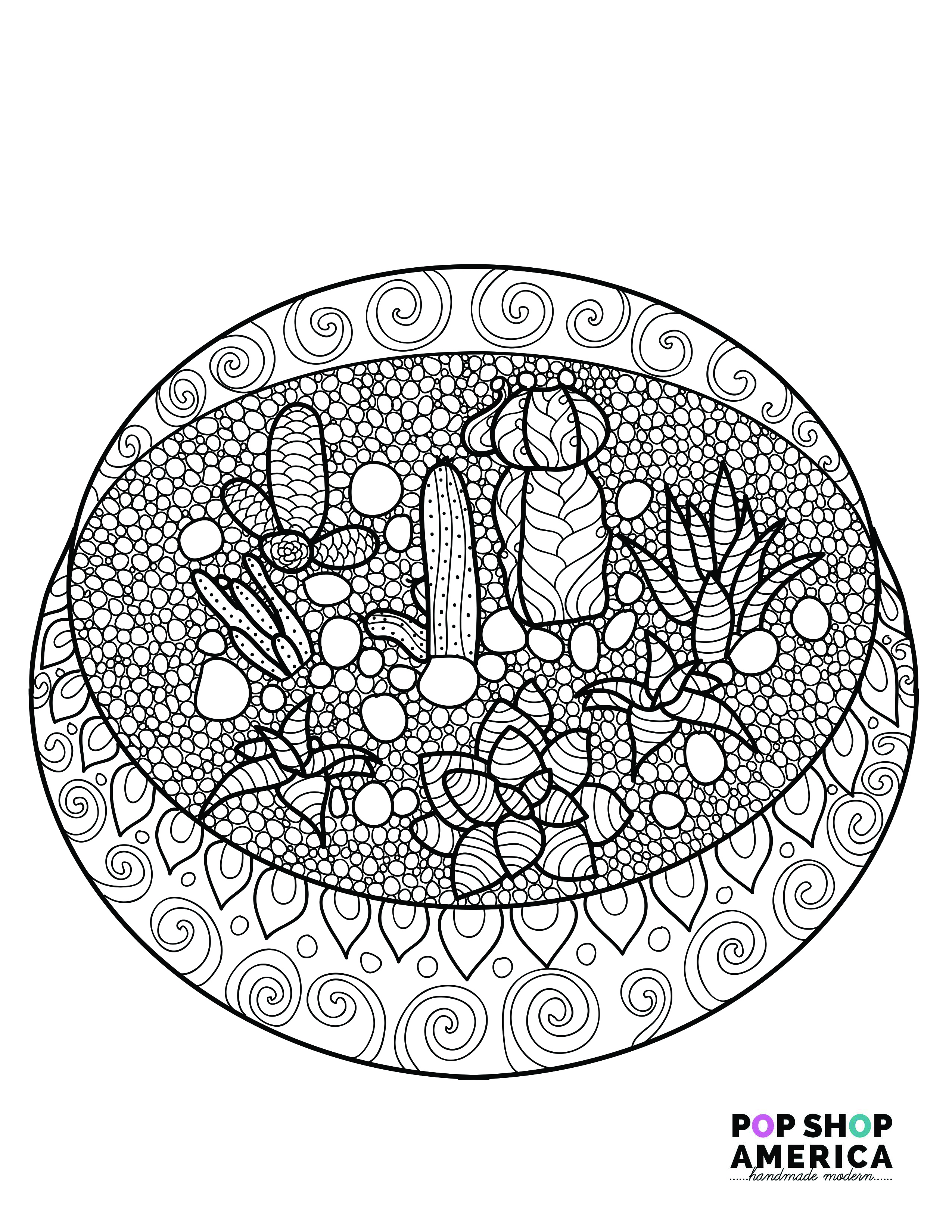 Download Free Adult Coloring Book Pages With Succulent Terrariums