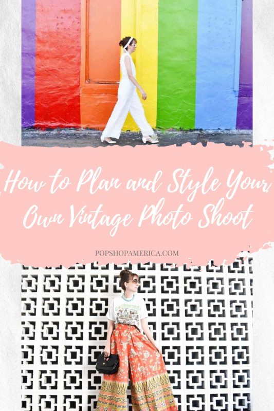 How to Plan and Style Your Own Vintage Photo Shoot