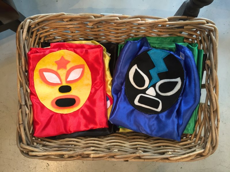 luchador capes for kids space montrose houston