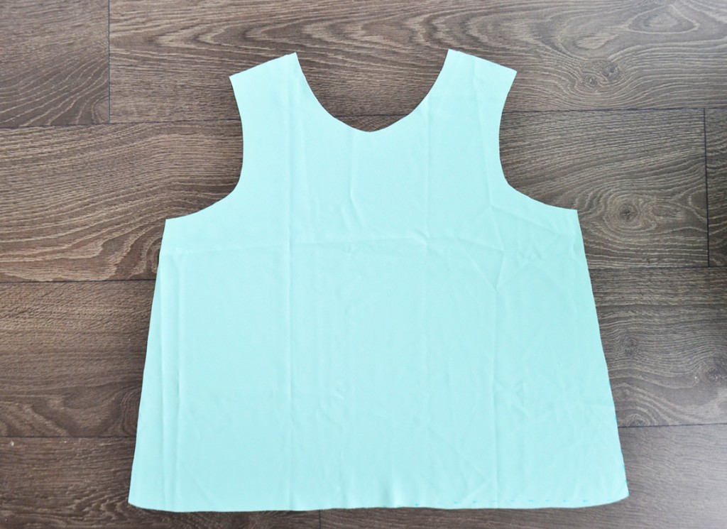 make a sleeveless shirt