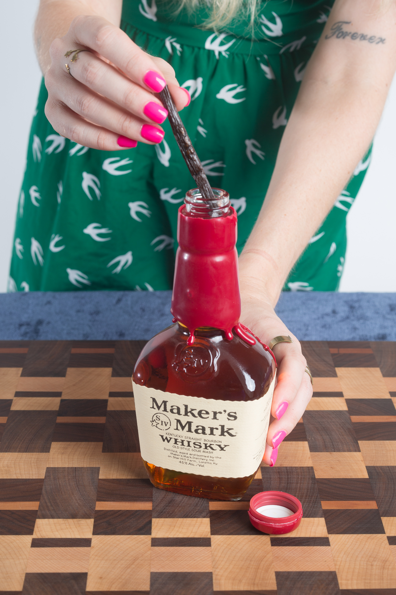 Vanilla Bean Infused Bourbon Recipe