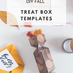 diy fall treat boxes with templates pop shop america