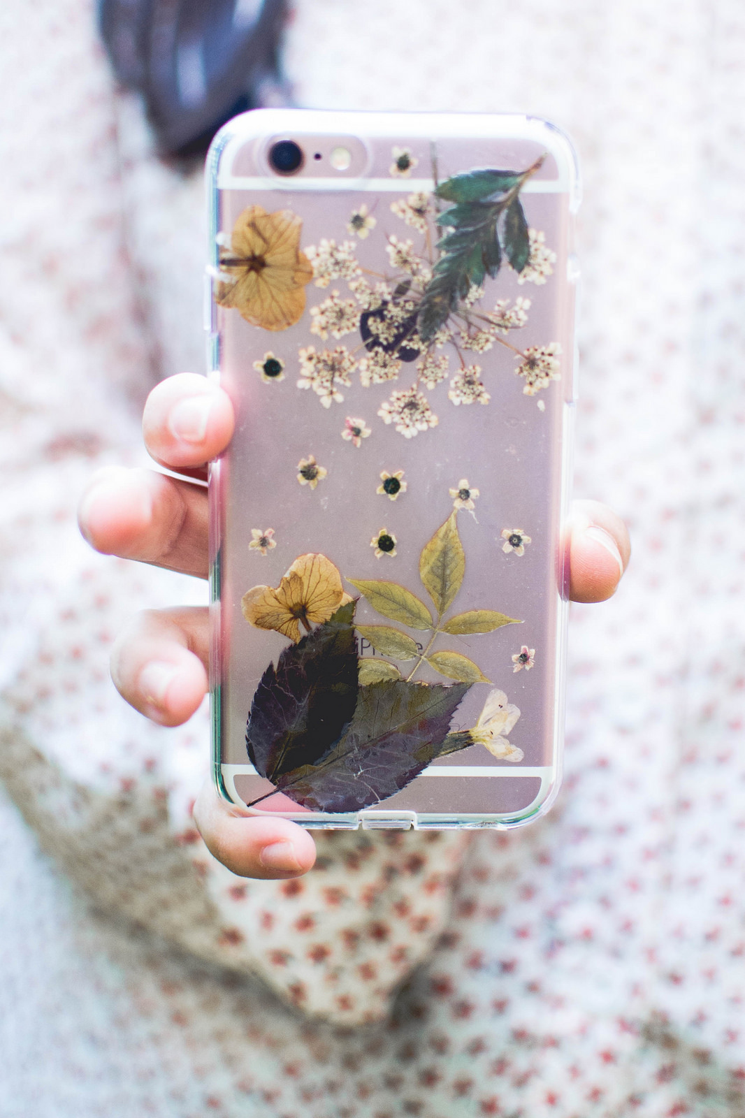 Diy Pressed Flower Phone Case