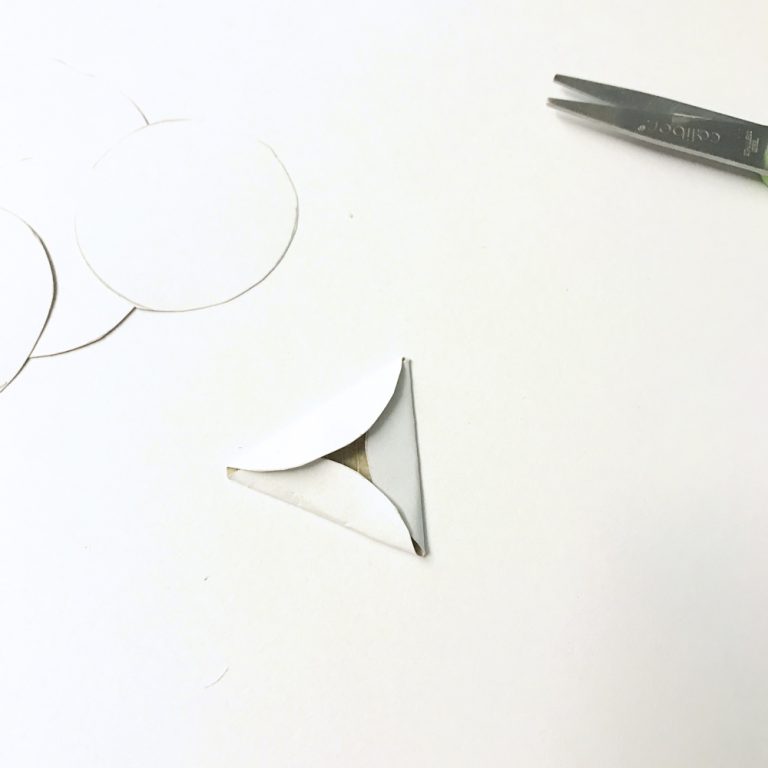 Geometric Paper Ornament DIY