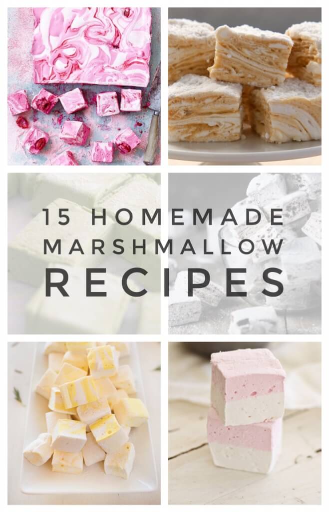 15 Homemade Marshmallow Recipes That