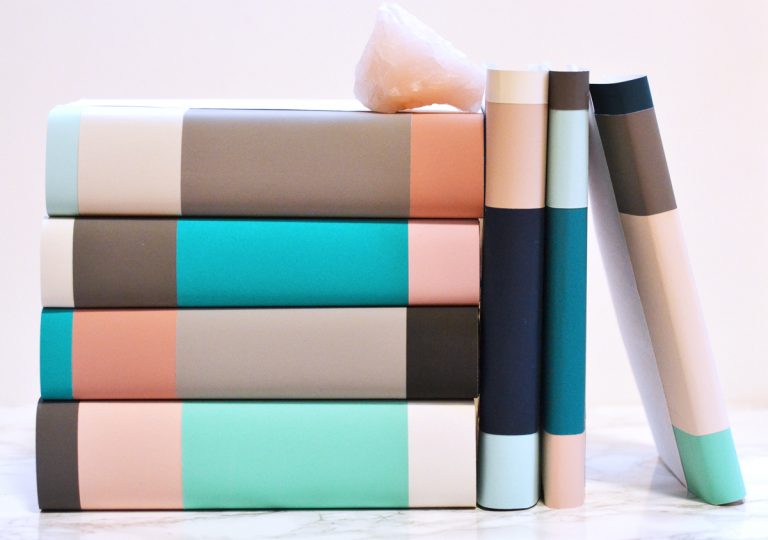 How-To Curate Your Bookshelf with DIY Dust Jackets