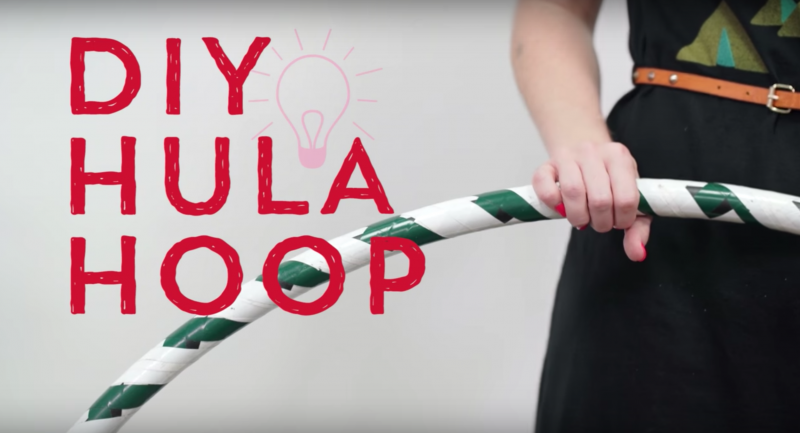 diy hula hoop tutorial by pop shop america
