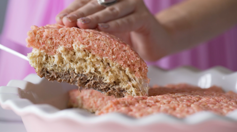 neapolitan rice crispy treats recipe dessert recipes hero 2