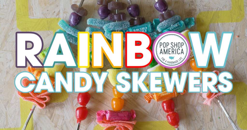 Rainbow Candy Skewers Recipe