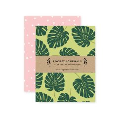 monstera leaf notebooks journal pop shop america