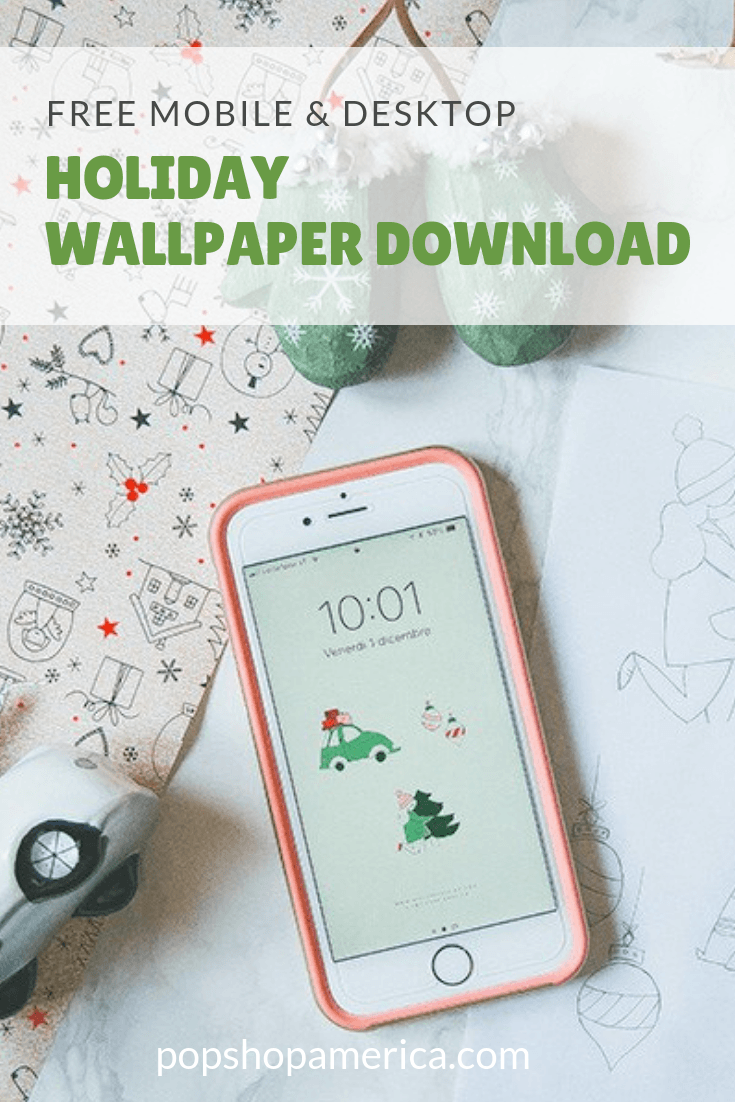 16 Cute Free Phone Backgrounds To Get You Into The Holiday Spirit
