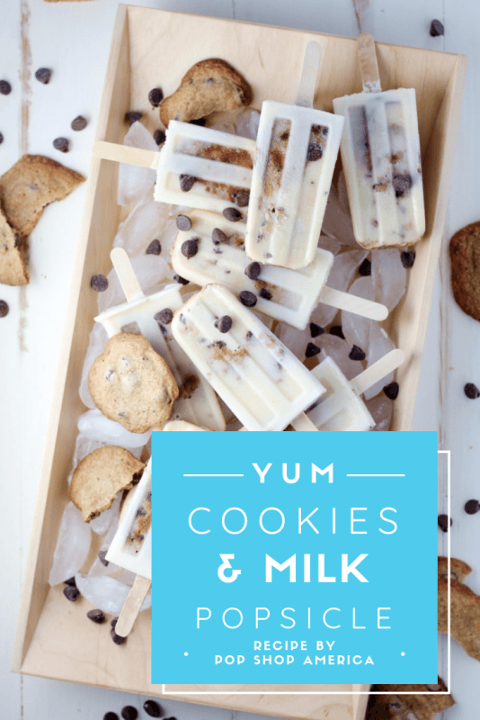 cookies and milk popsicles recipe
