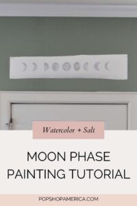 Moon Phase Watercolor Painting Tutorial