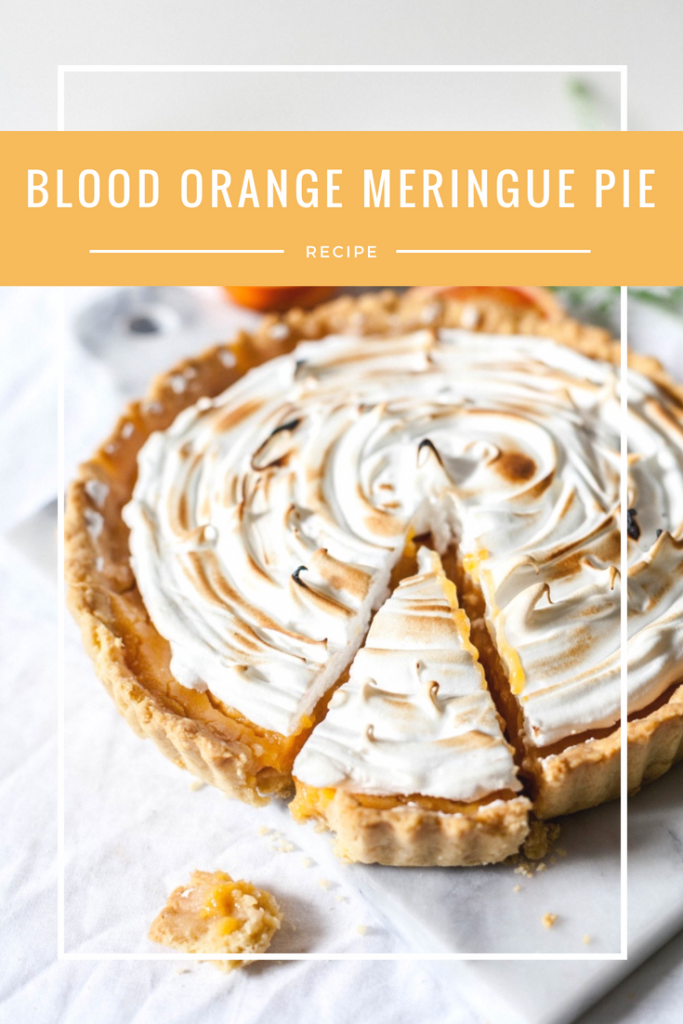 Easy Blood Orange Meringue Pie