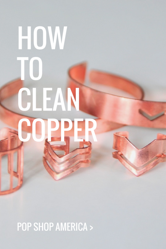 how to clean copper jewelry pop shop america