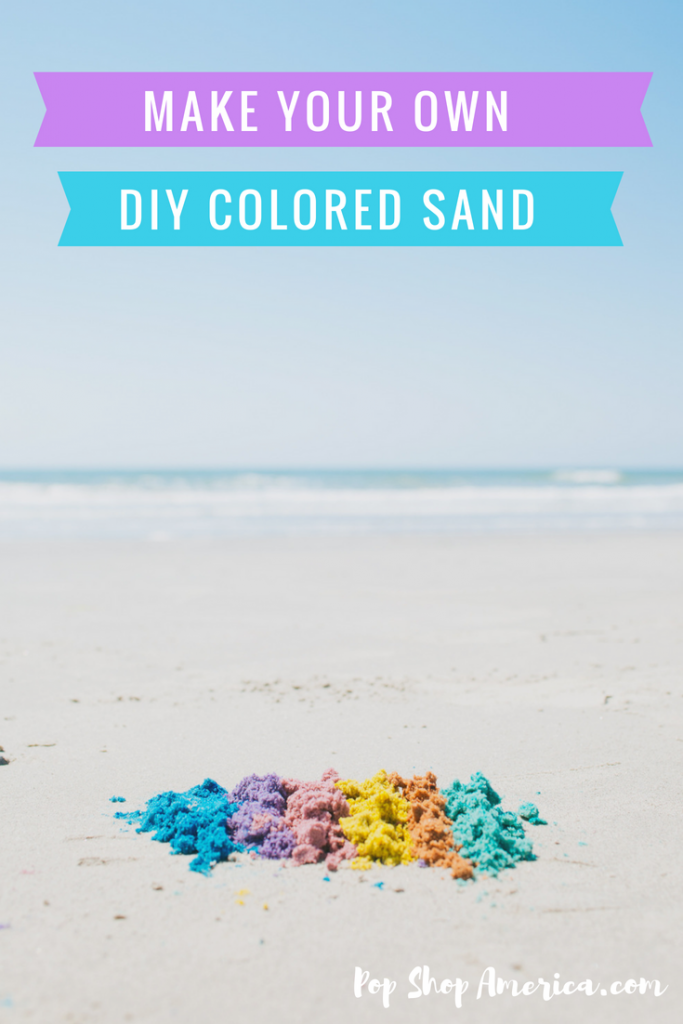 How to Make DIY Colored Sand