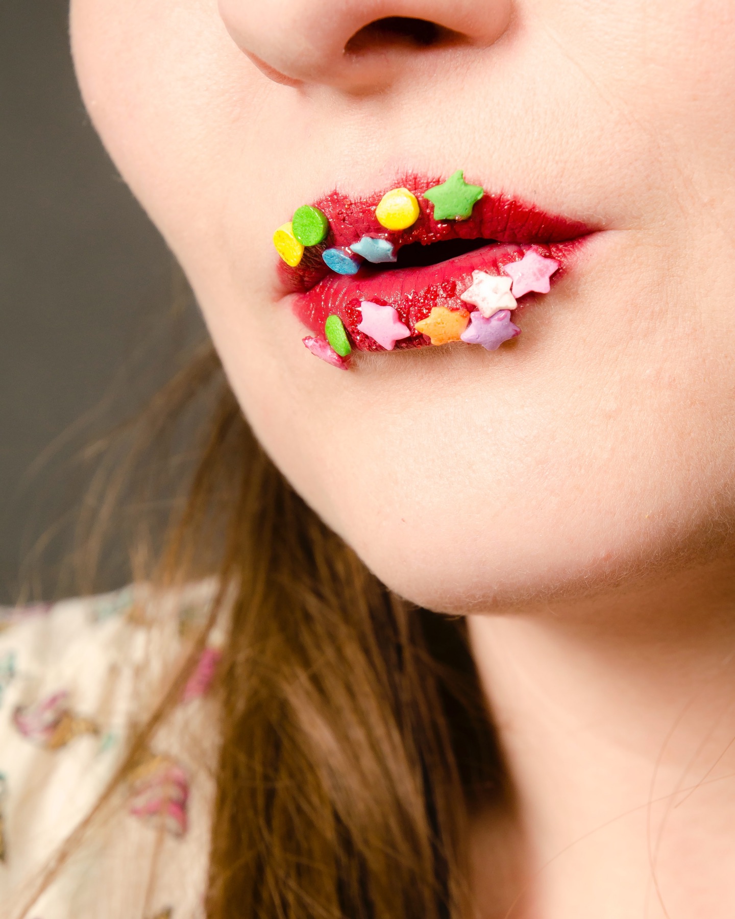 the perfect sprinkle lip tutorial