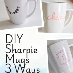 DIY Sharpie Mugs 3 Ways Pop Shop America