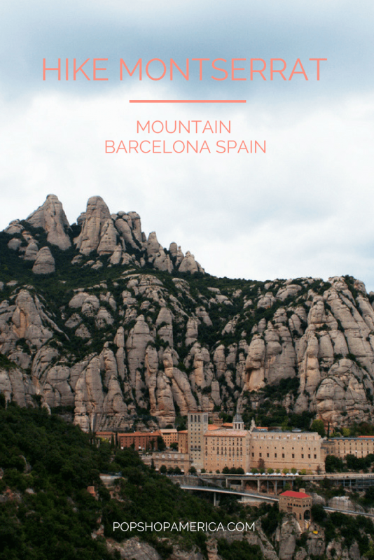 how to hike montserrat mountain barcelona spain