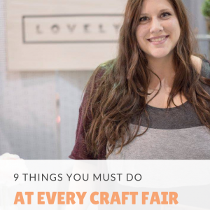 9 things you must do at every craft fair ebook