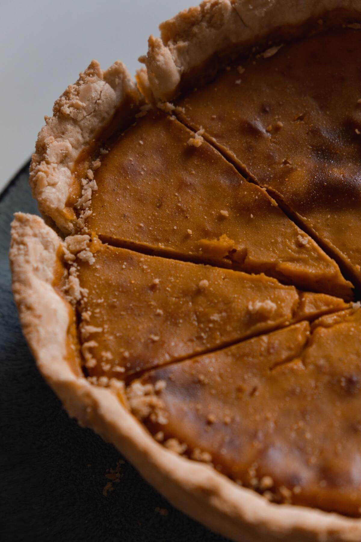 easy vegan pumpkin pie recipe with no tofu