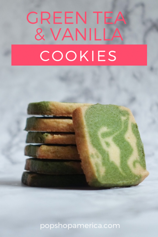 green tea cookies pop shop america