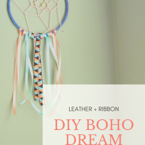 Pretty + Boho diy dreamcatcher craft tutorial pop shop america